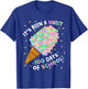 Its Been A Sweet 100 Days of School Ice Cream 100th Day Girl T-Shirt - T-Shirt | Royal