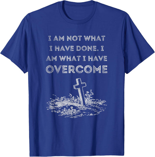 Celebrate Recovery Christian Cross Jesus Christ T-Shirt - T-Shirt | Royal
