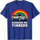 Scissor Me Timbers Funny Car Meme Station Wagon Off Road T-Shirt - T-Shirt | Royal