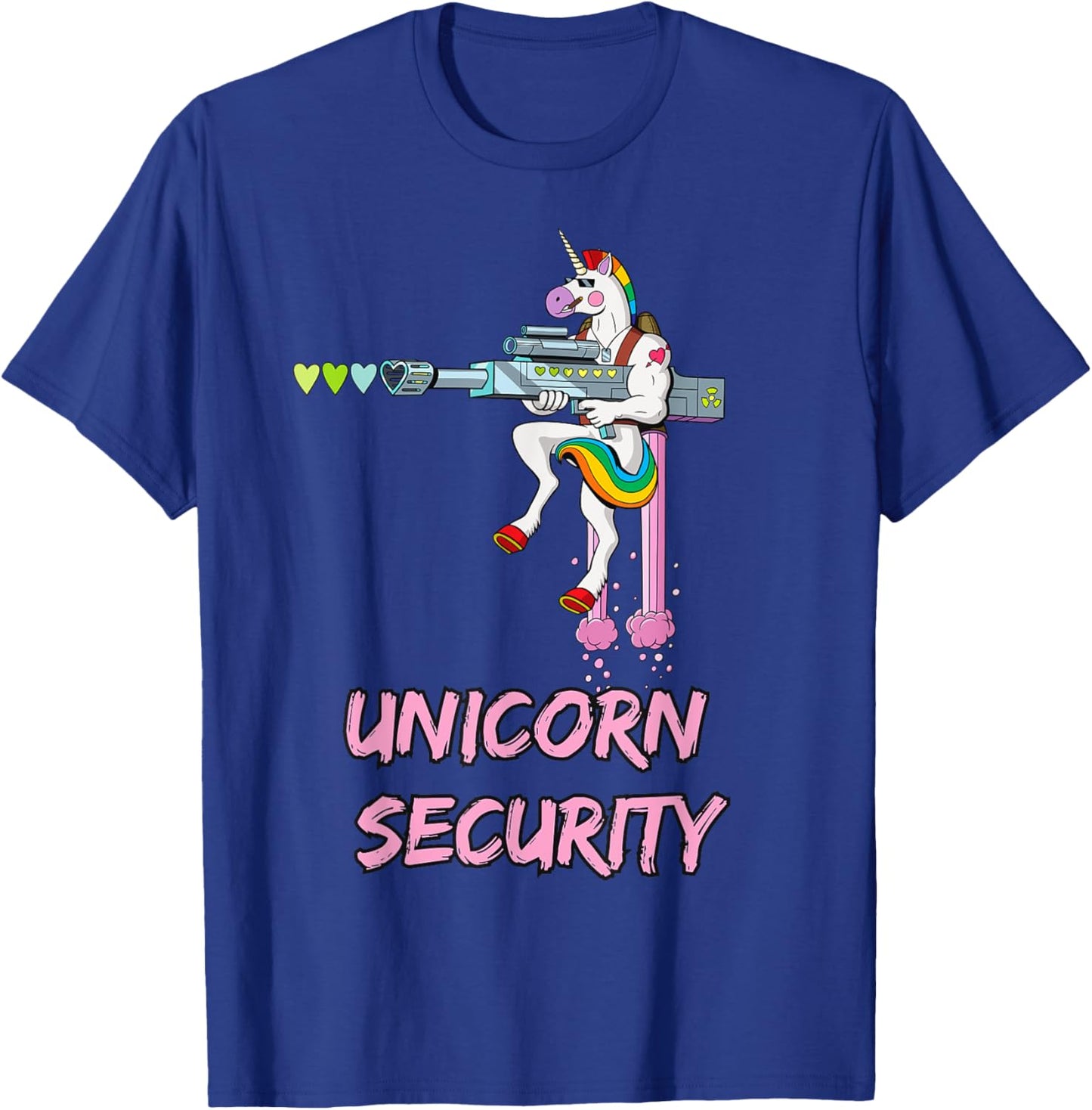 Unicorn Security T-Shirt - T-Shirt | Royal