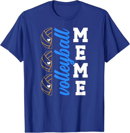 Volleyball Meme Grandma Meme Of A Volleyball Player Meme T-Shirt - T-Shirt | Royal