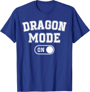 Dragon Mode On Costume Funny Fantasy Gift Cosplayer T-Shirt - T-Shirt | Royal