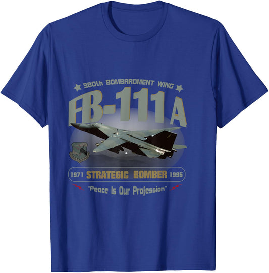 FB-111A--Design Version II T-Shirt - T-Shirt | Royal