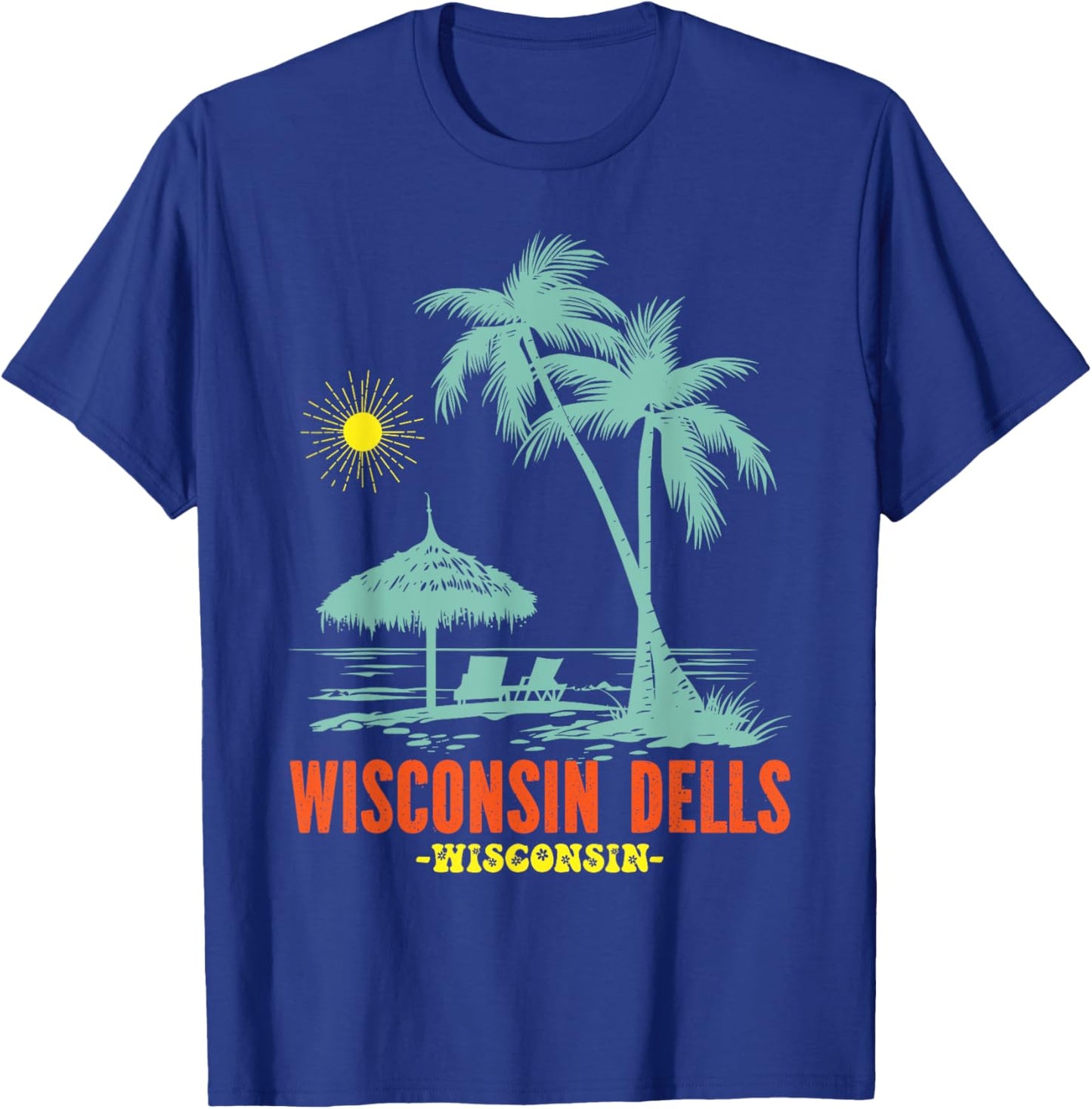 Wisconsin Dells Wisconsin Souvenirs Matching Family Trip T-Shirt - T-Shirt | Royal