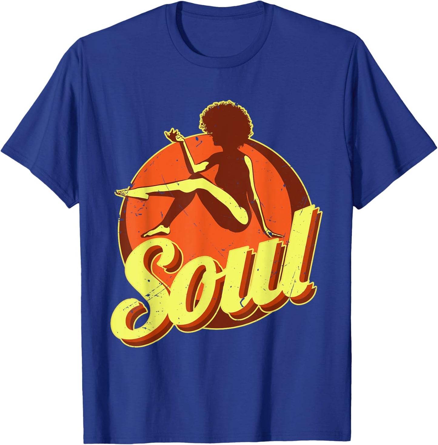 Funk Shirt Vintage 70s costume for Music Lovers | Rare Soul T-Shirt - T-Shirt | Royal