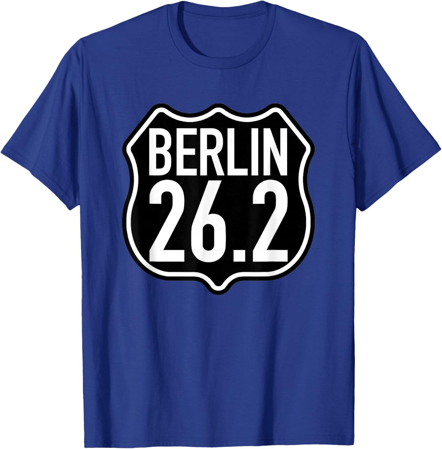 Berlin 26.2 Miles Marathon T-Shirt - T-Shirt | Royal
