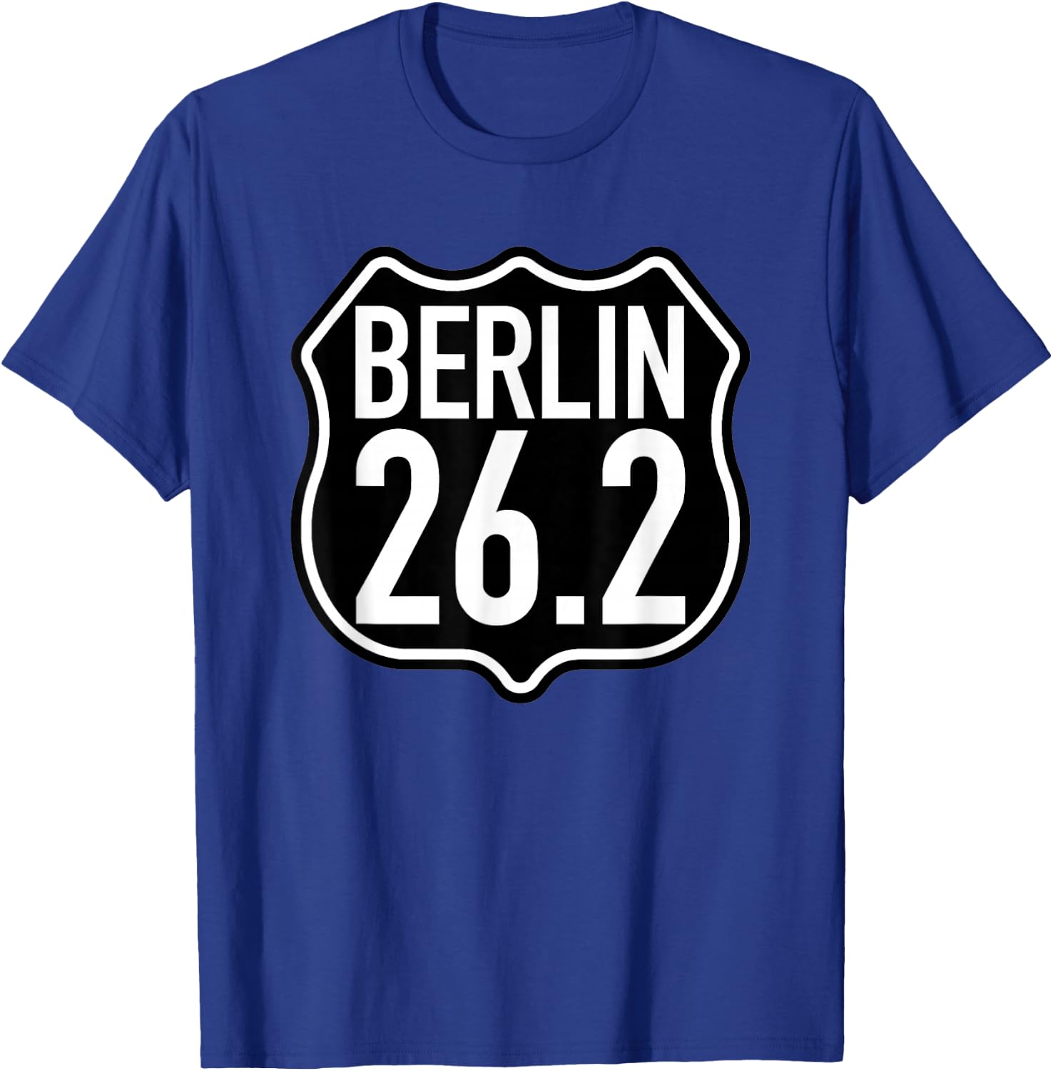 Berlin 26.2 Miles Marathon T-Shirt - T-Shirt | Royal
