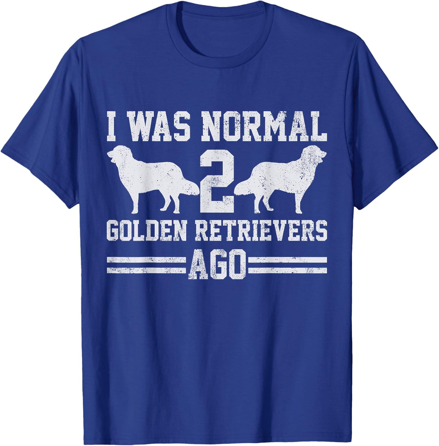 Golden Retriever Dog Men Women Girls Kids T-Shirt - T-Shirt | Royal