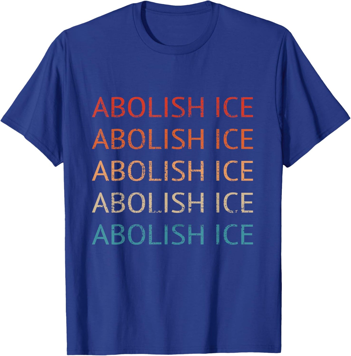 Abolish Ice Pro Immigration rights Refugee Close The Camps T-Shirt - T-Shirt | Royal