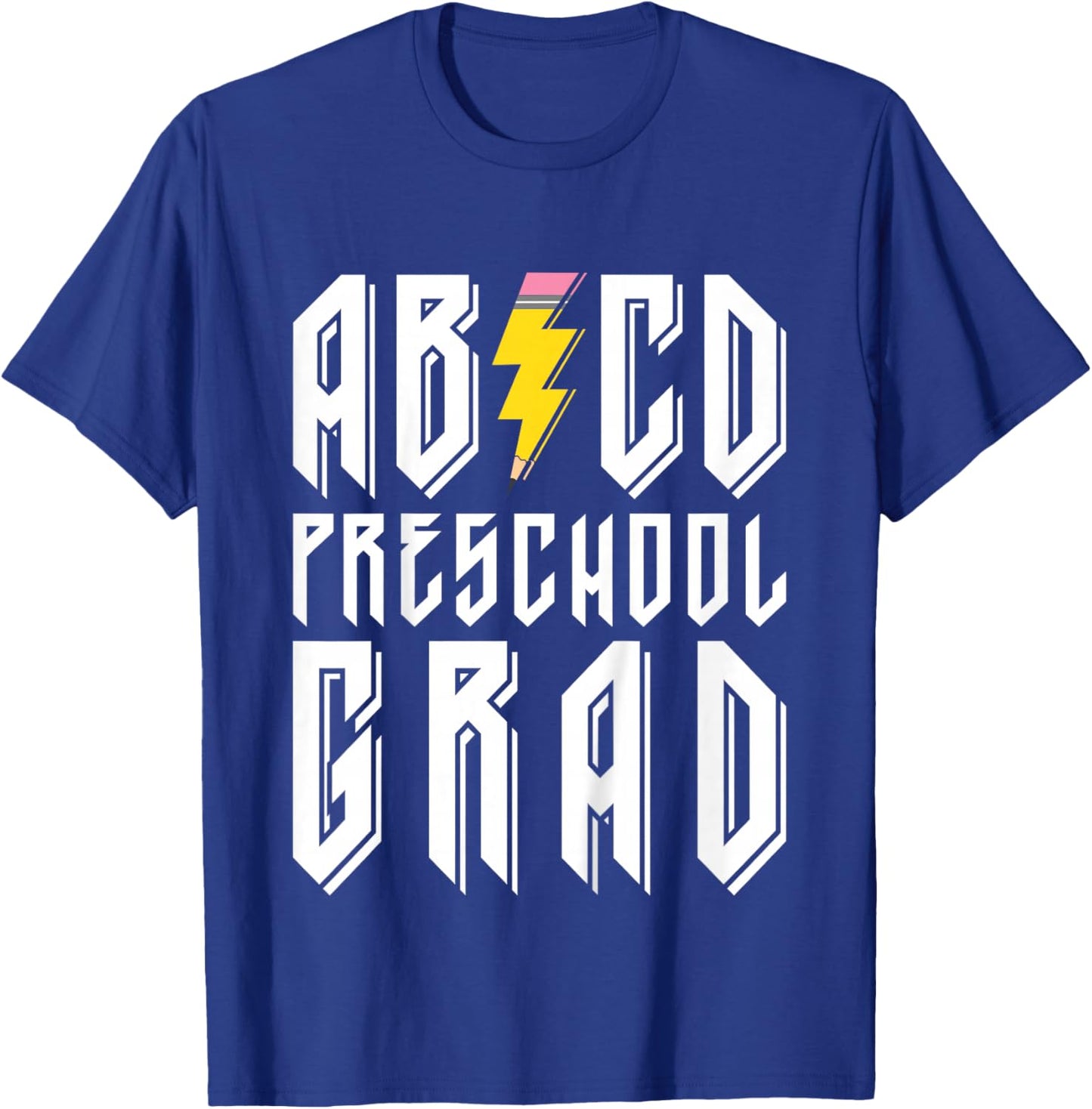 ABCD Rockstar Pre-K Grad 2026 Preschool Graduation 2026 2027 T-Shirt - T-Shirt | Royal