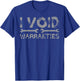 Mechanic I Void Warranties Funny Car Auto Technician Men T-Shirt - T-Shirt | Royal