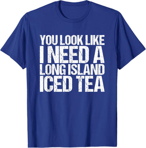 Long Island Iced Tea Funny Need T-Shirt - T-Shirt | Royal