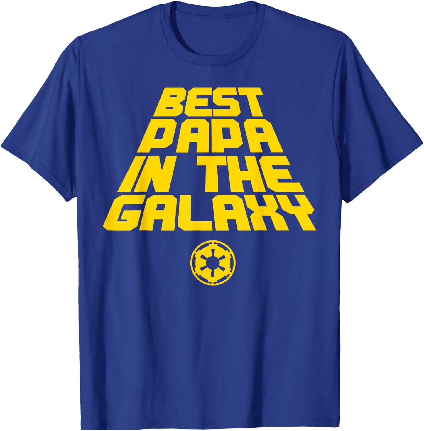 Star Wars Best Papa In The Galaxy T-Shirt - T-Shirt | Royal