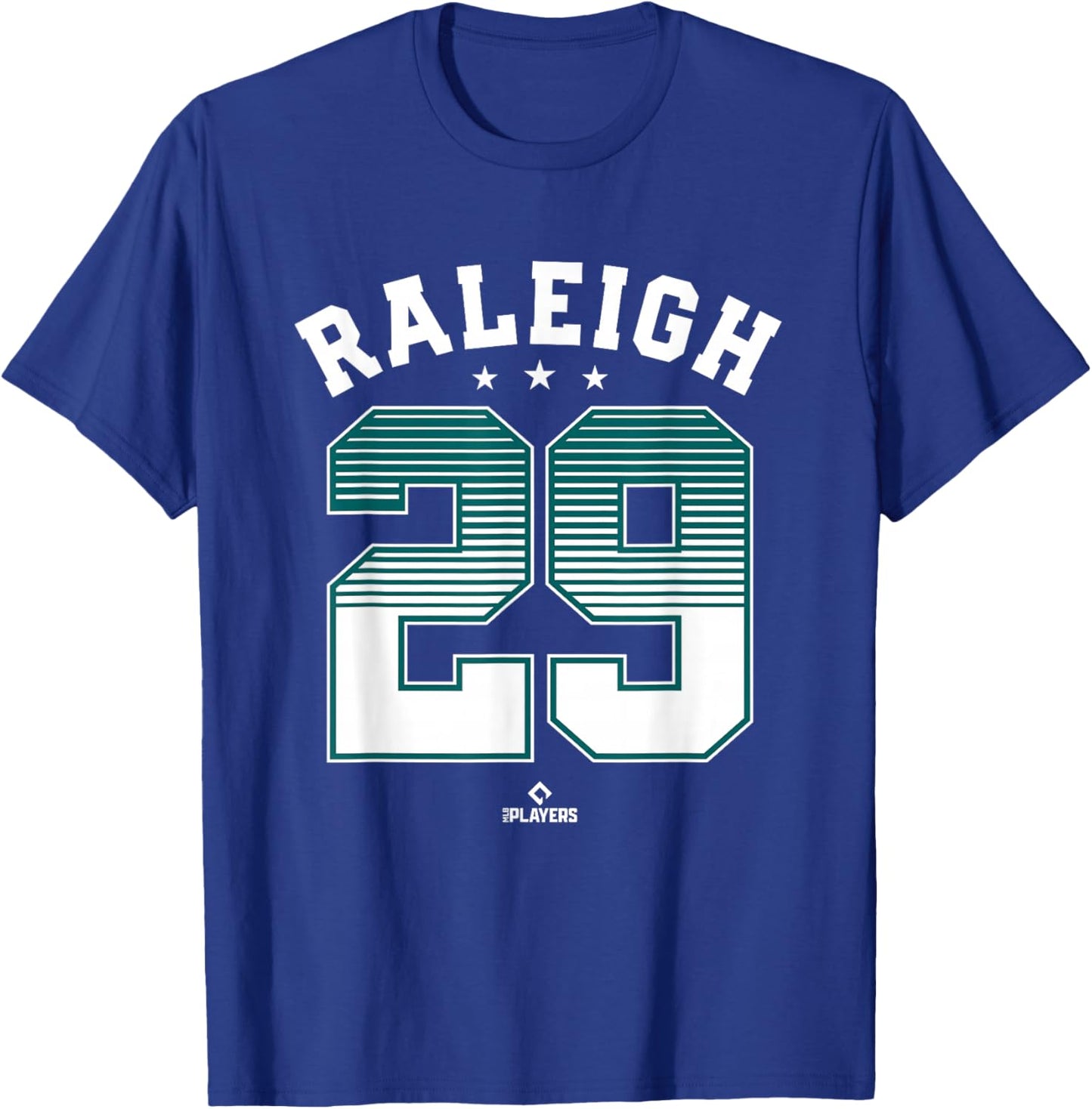 Cal Raleigh 29 Seattle MLBPA T-Shirt - T-Shirt | Royal