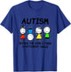 Autism Seeing The World From A Different Angle Autism T-Shirt - T-Shirt | Royal
