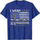I Wear Gray For My Granddaughter Brain Tumor Awareness T-Shirt - T-Shirt | Royal