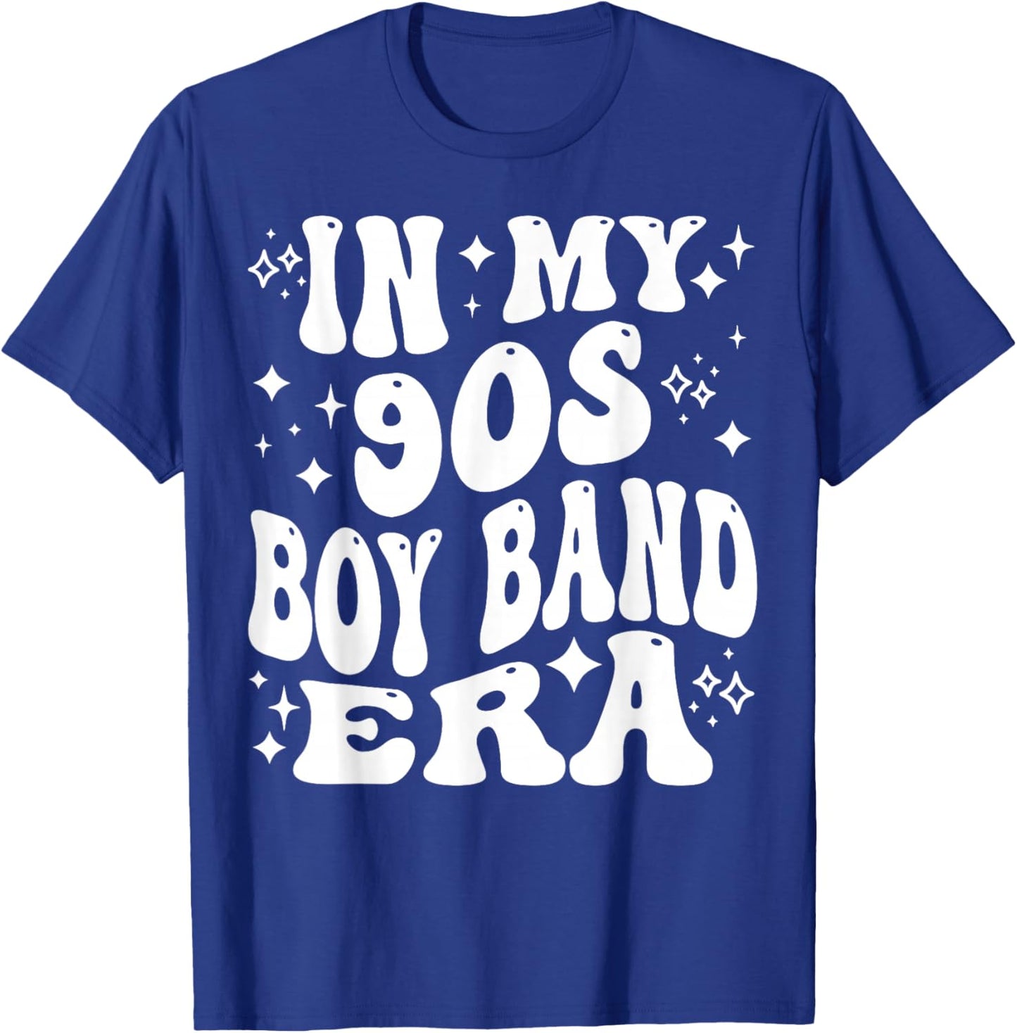 In My 90s Boy Band Era - Funny 90s, Boyband T-Shirt - T-Shirt | Royal