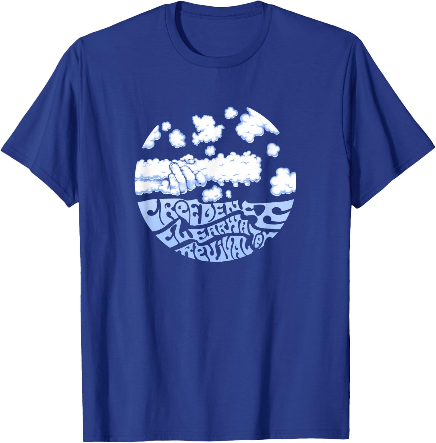 Creedence Clearwater Revival Clouds T-Shirt - T-Shirt | Royal