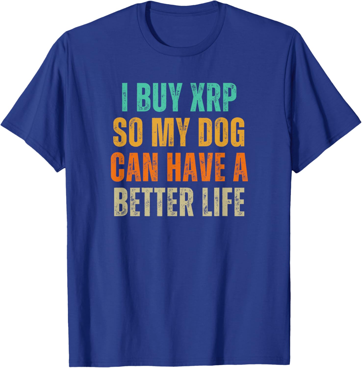 XRP Crypto Merchandise Dog Mom and Dad Women Kids T-Shirt - T-Shirt | Royal