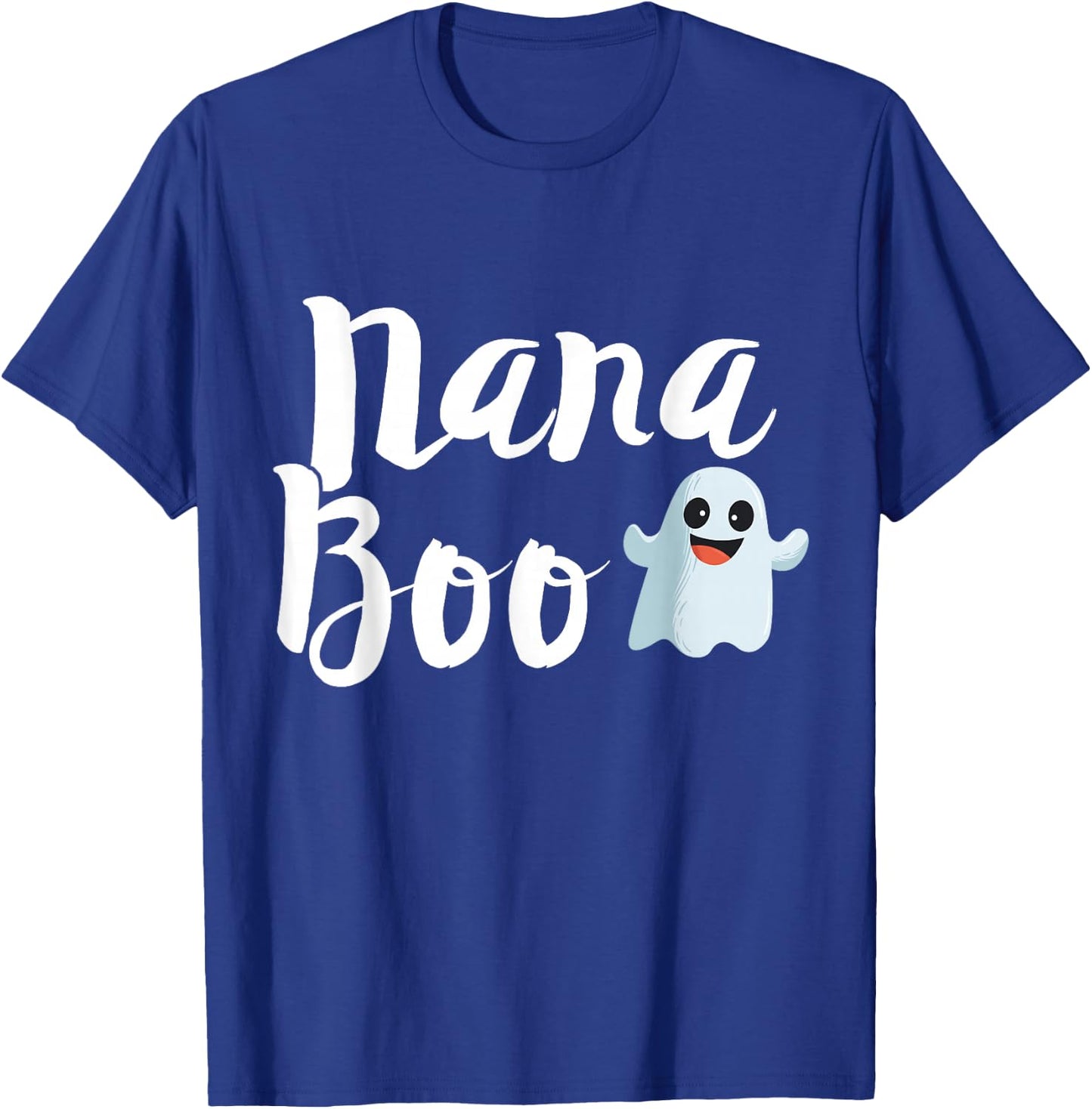 Nana Boo Halloween Family Matching Ghost Grandma Shirt T-Shirt - T-Shirt | Royal