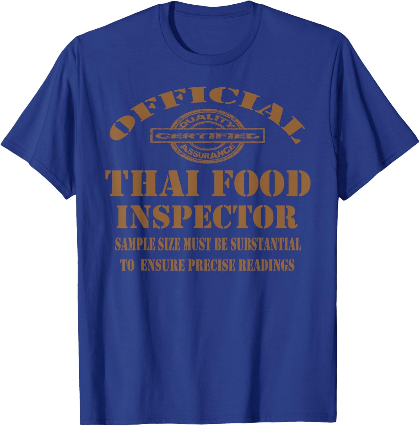 Thai Cuisine Funny Food Lovers Thai Dishes Funny Sayings T-Shirt - T-Shirt | Royal