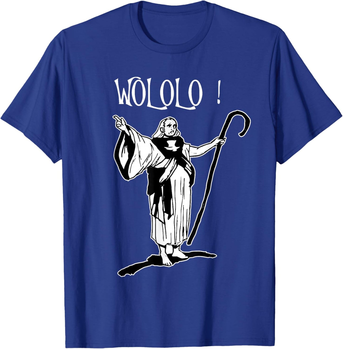 Geek for fans of the game Empire: Monk Age Wololo , Black, S T-Shirt - T-Shirt | Royal