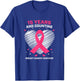 15 Years Cancer Free Gifts 15 Year Breast Cancer Survivor T-Shirt - T-Shirt | Royal