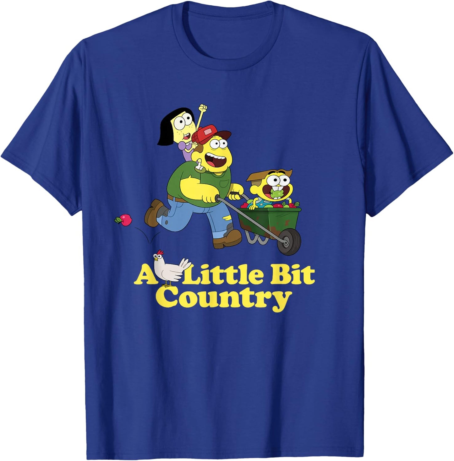 Disney Channel Big City Greens A Little Bit Country T-Shirt - T-Shirt | Royal