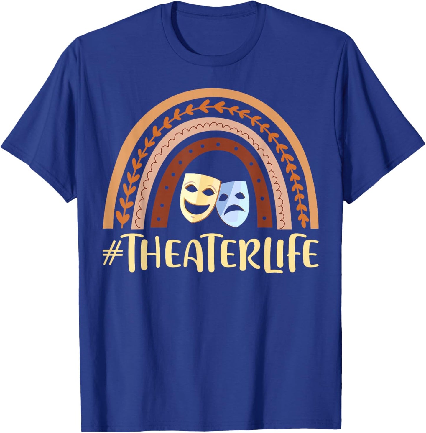 Theater Life Musicals Theater Nerd Drama Men Women Teen Kids T-Shirt - T-Shirt | Royal