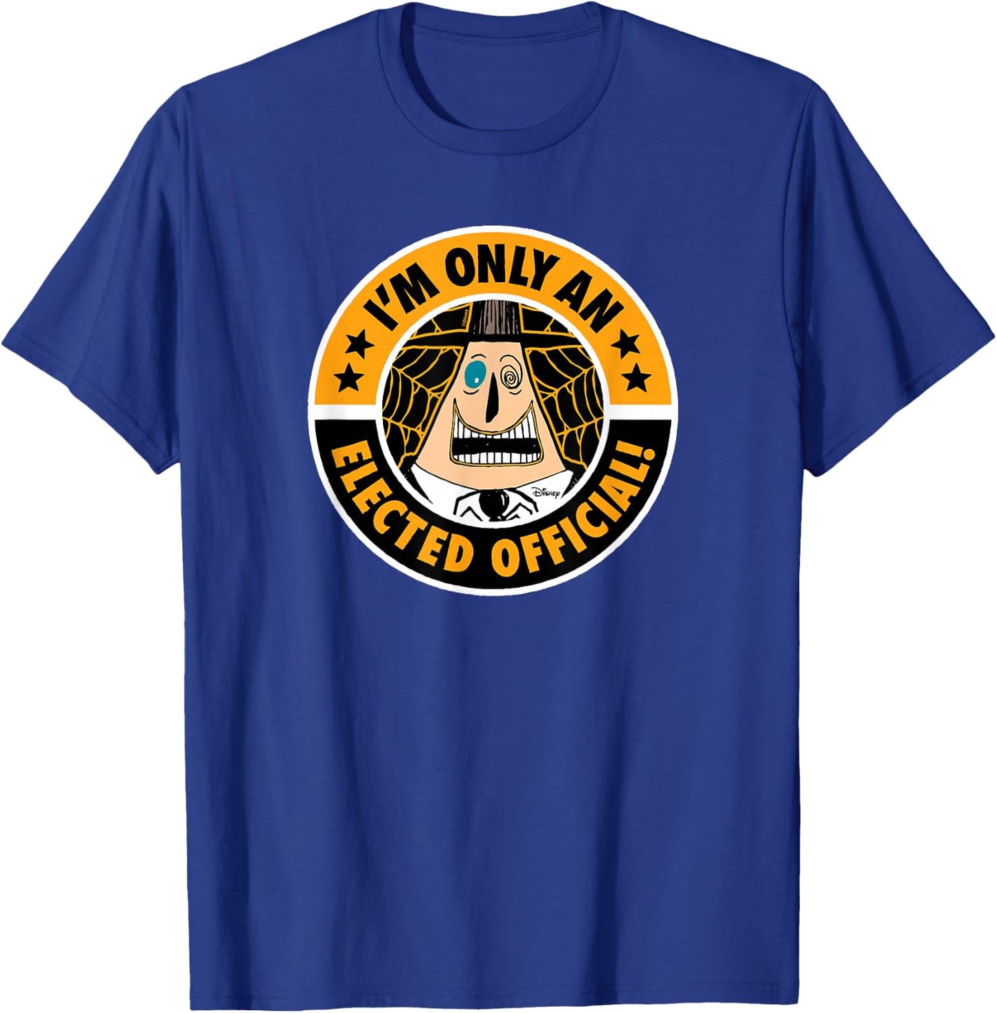 The Nightmare Before Christmas - Mayor Elected Official T-Shirt - T-Shirt | Royal