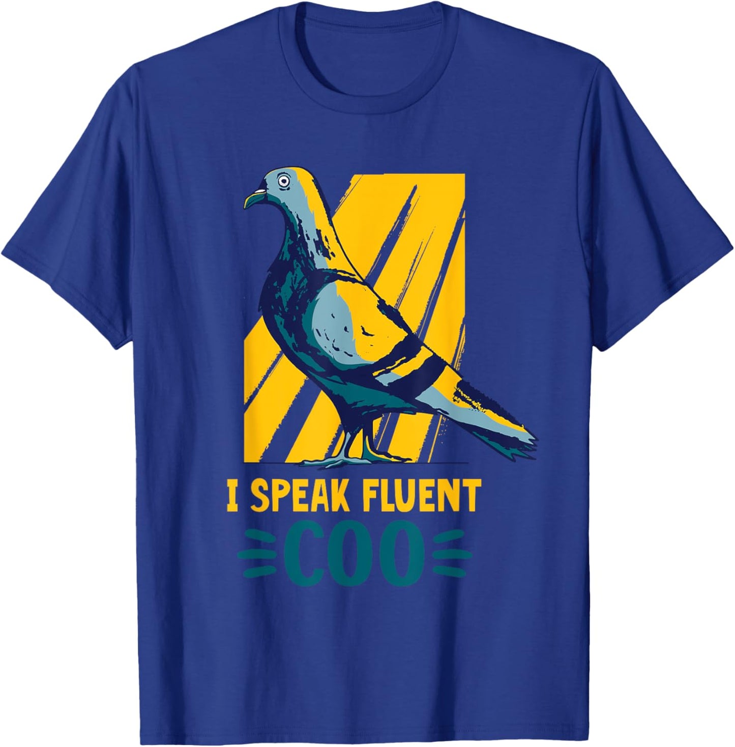 Birdwatching Pigeon Lover T-Shirt - T-Shirt | Royal