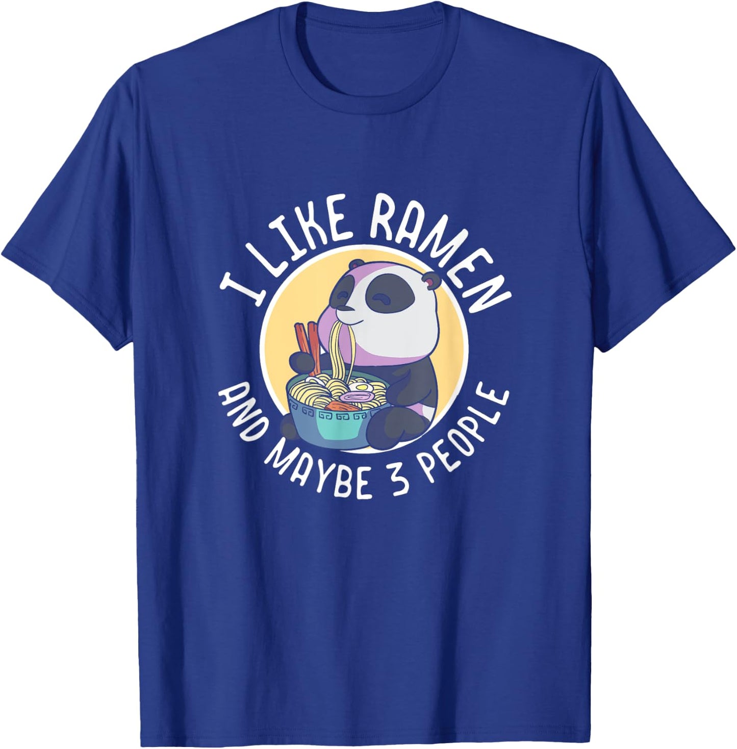 I Like Ramen Lover Gift Japanese Noodles Anime Lover Girls T-Shirt - T-Shirt | Royal