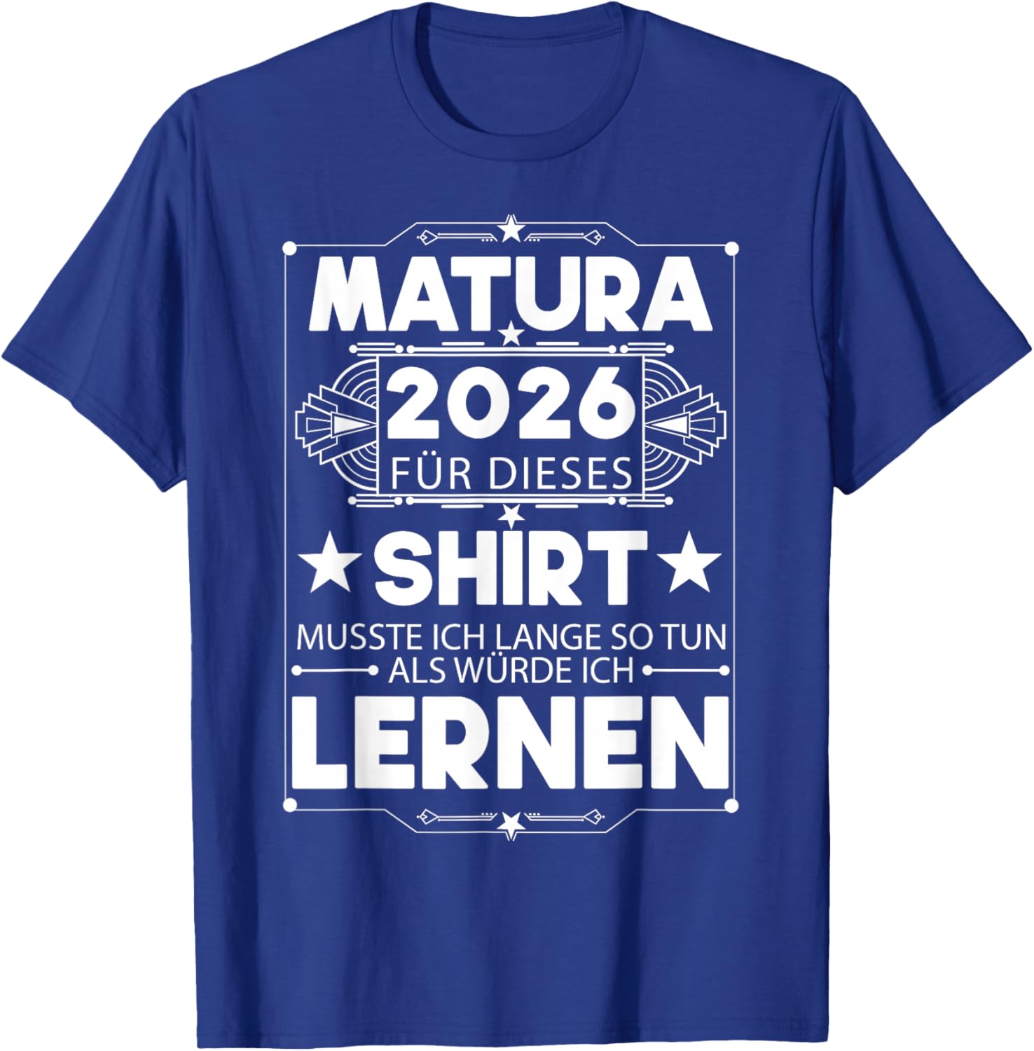 Matura 2026 | Maturant | Maturantin | Abschluss Absolventen T-Shirt - T-Shirt | Royal