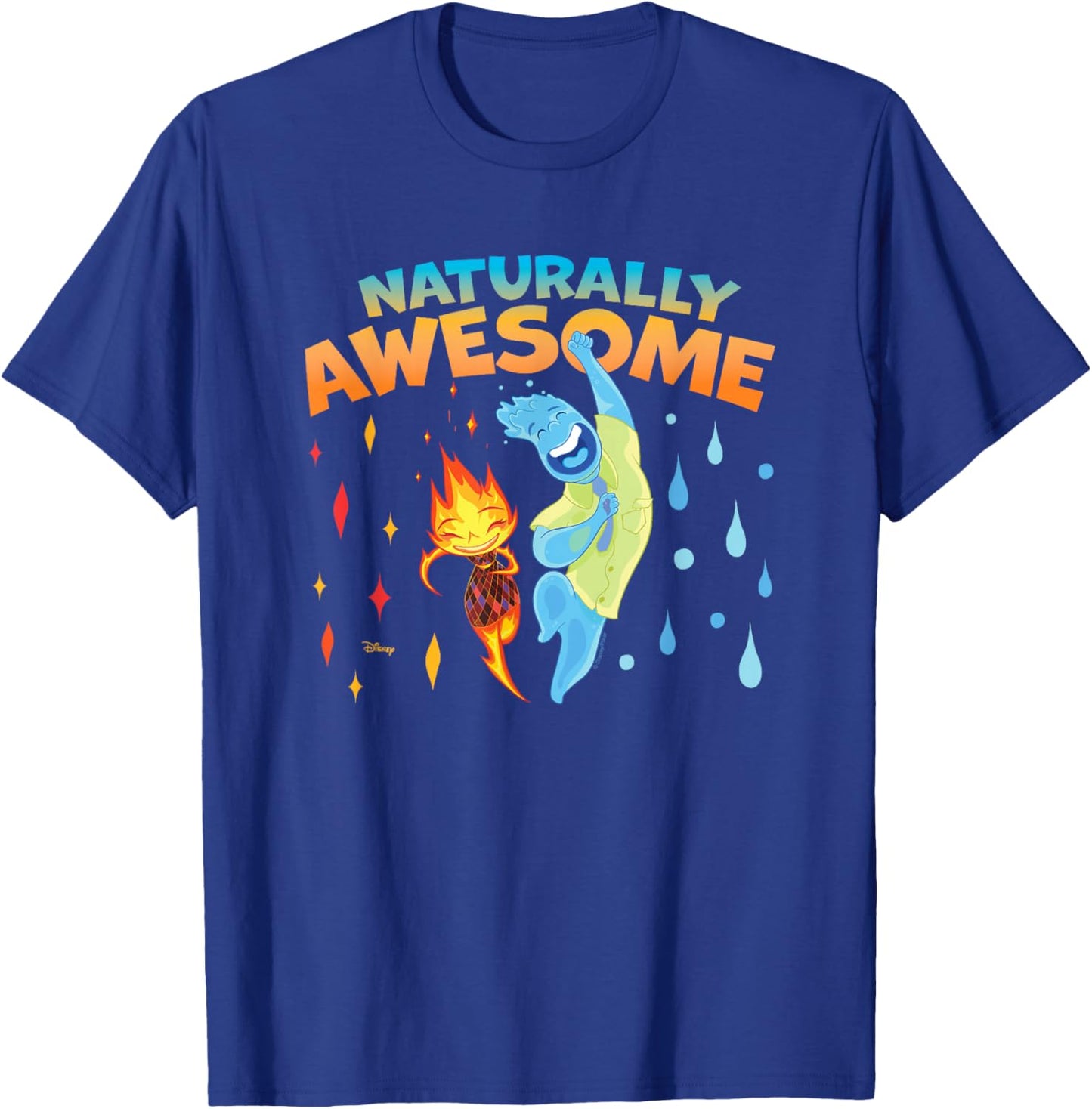 Elemental - Naturally Awesome T-Shirt - T-Shirt | Royal