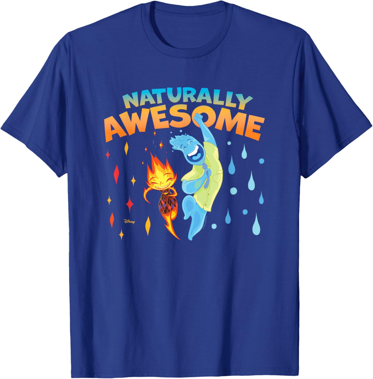 Elemental - Naturally Awesome T-Shirt - T-Shirt | Royal