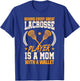 Funny Lacrosse Mom Mothers Day T-Shirt - T-Shirt | Royal