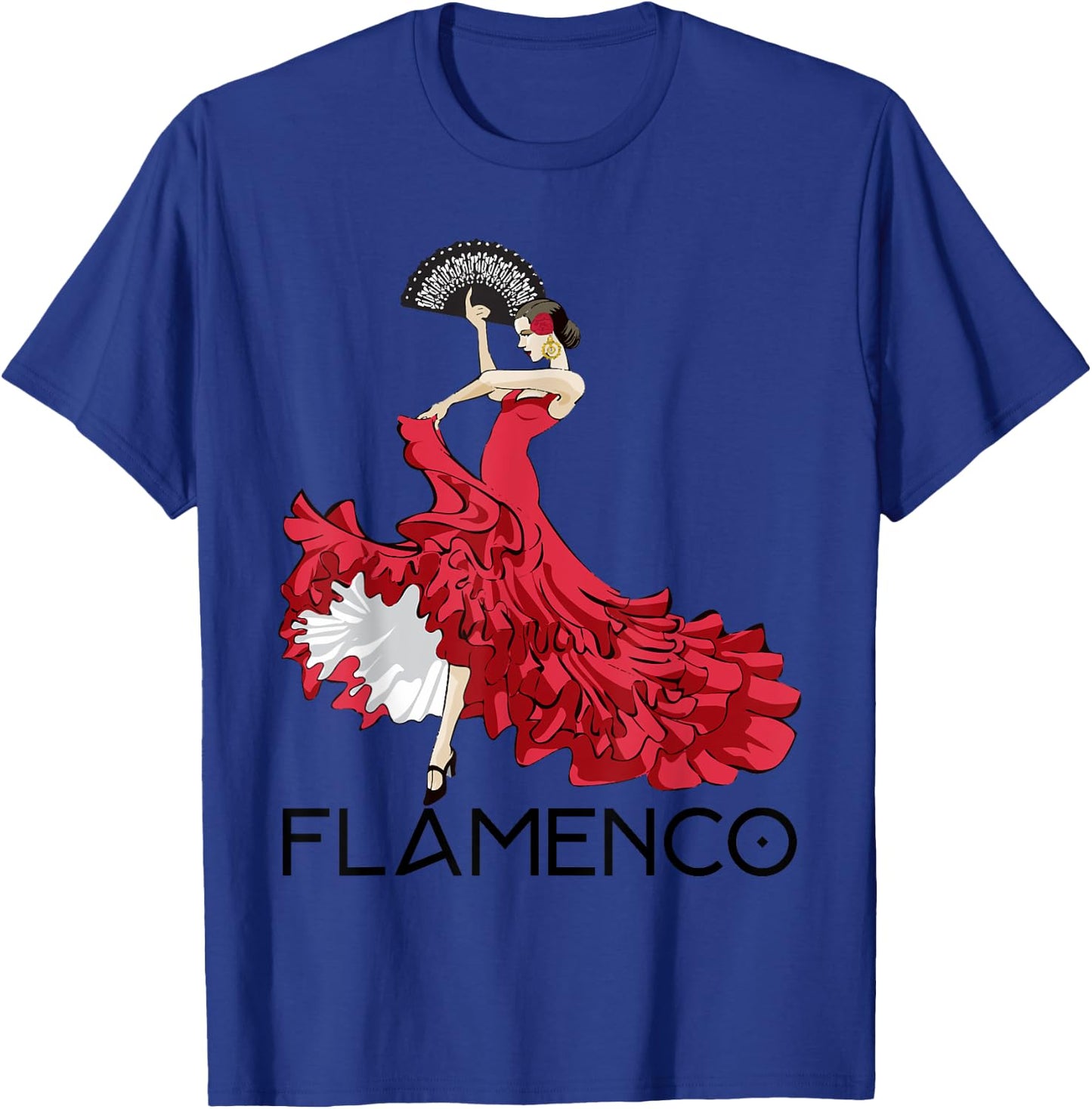 Flamenco dancer 1 - Spain T-Shirt - T-Shirt | Royal