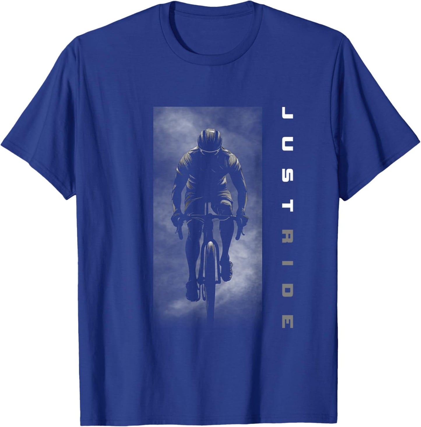 Road Biking Bicycle Cycling T-Shirt - T-Shirt | Royal