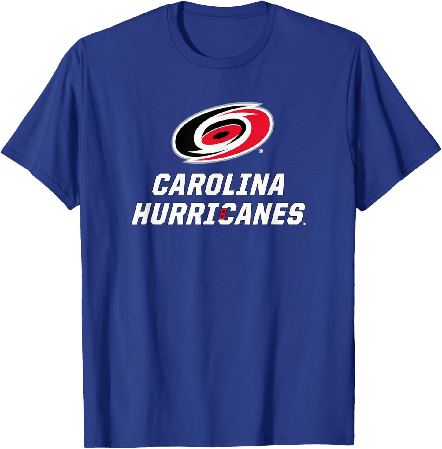 Carolina Hurricanes Power Play Dark Heather Licensed T-Shirt - T-Shirt | Royal