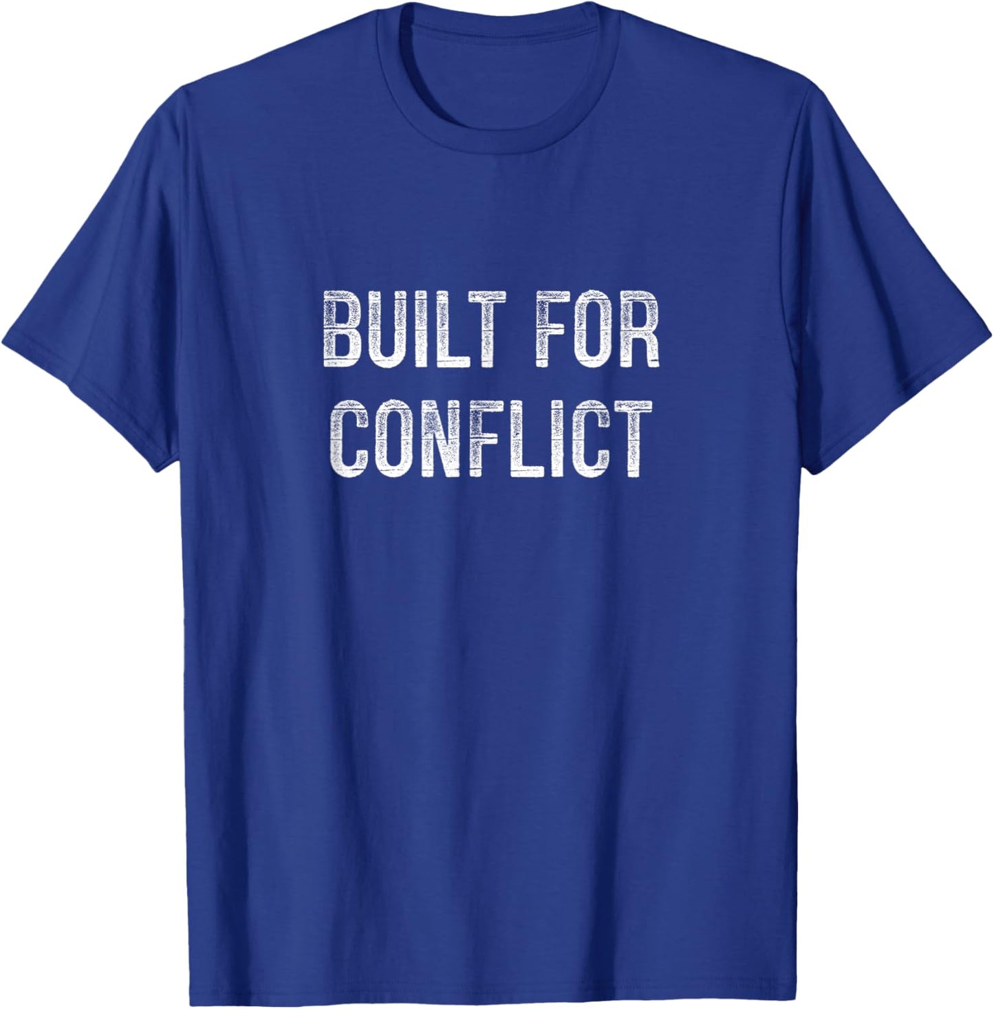 Built For Conflict - Vintage Style T-Shirt - T-Shirt | Royal