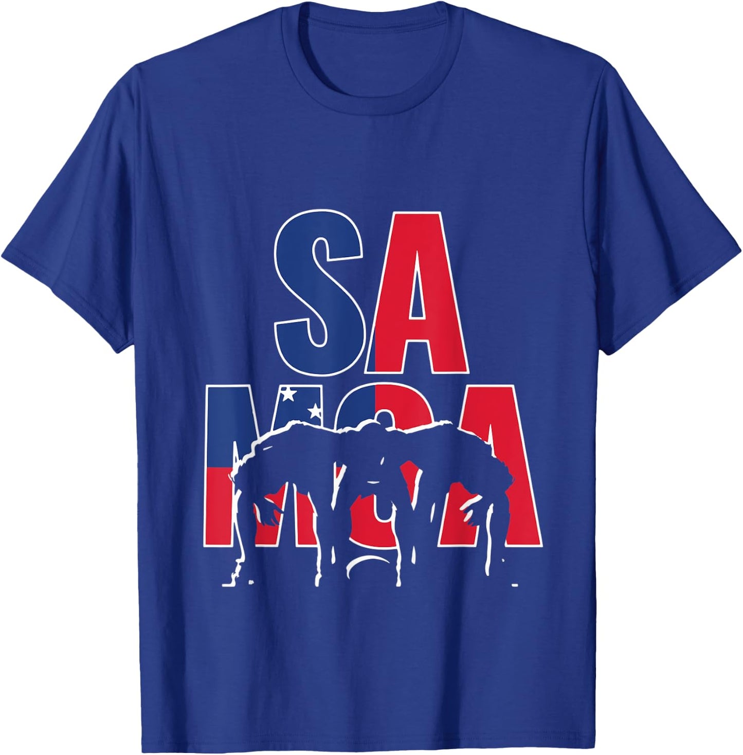 Samoa Rugby 2019 Union | Fans Kit for Samoan Supporters T-Shirt - T-Shirt | Royal
