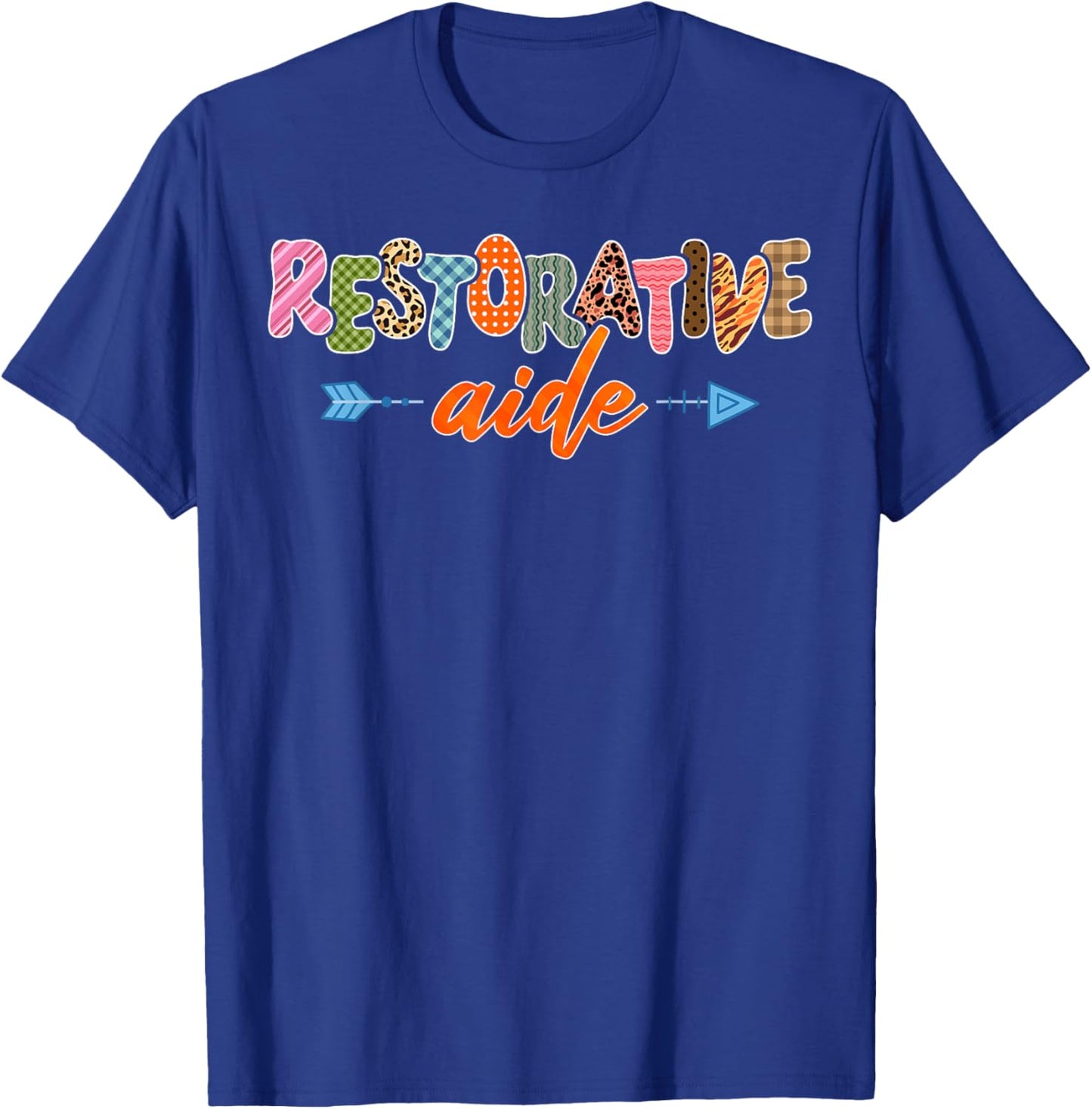 Cute Restorative Aide Appreciation T-Shirt - T-Shirt | Royal