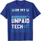 I'm My Family's Unpaid Tech Support Funny Computer Engineer T-Shirt - T-Shirt | Royal