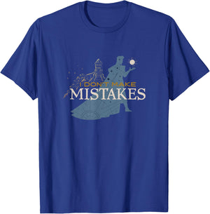Disney Wish King Magnifico I Don't Make Mistakes Chest Logo T-Shirt - T-Shirt | Royal