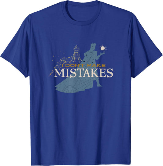 Disney Wish King Magnifico I Don't Make Mistakes Chest Logo T-Shirt - T-Shirt | Royal