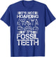 It's Not Hoarding Shark Teeth Collecting Fossil Tooth Hunter T-Shirt - T-Shirt | Royal