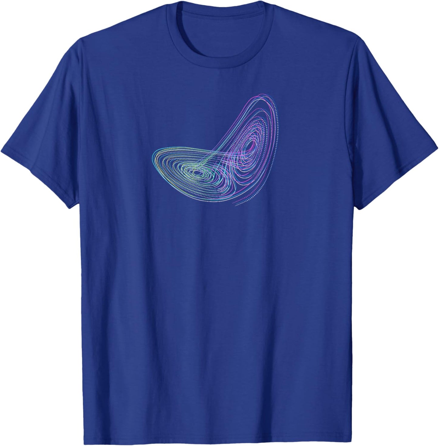 Chaos theory: Lorenz attractor T-Shirt - T-Shirt | Royal