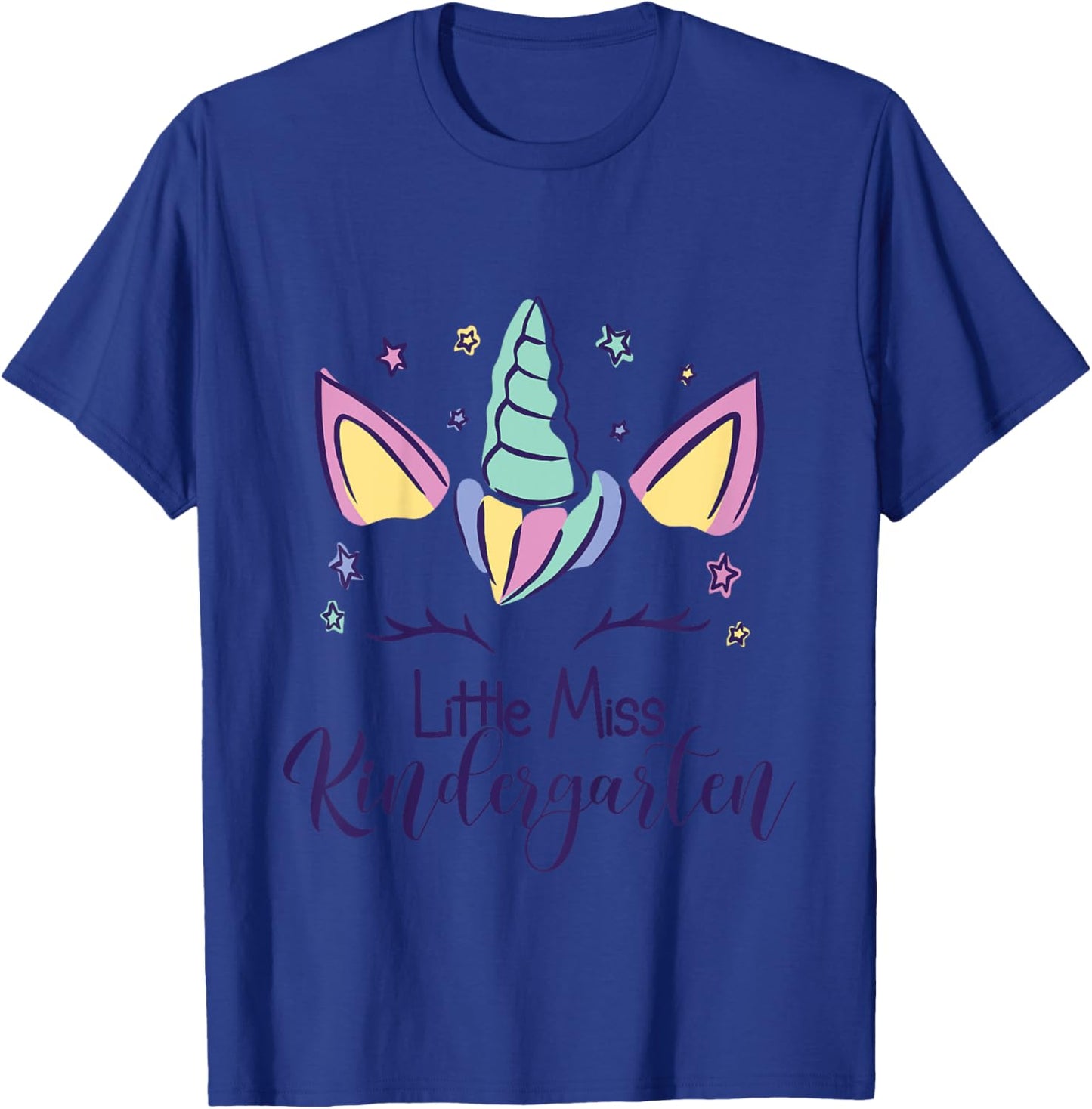 Kindergarten Girl First Day Little Miss Kindergarten 2025 T-Shirt - T-Shirt | Royal