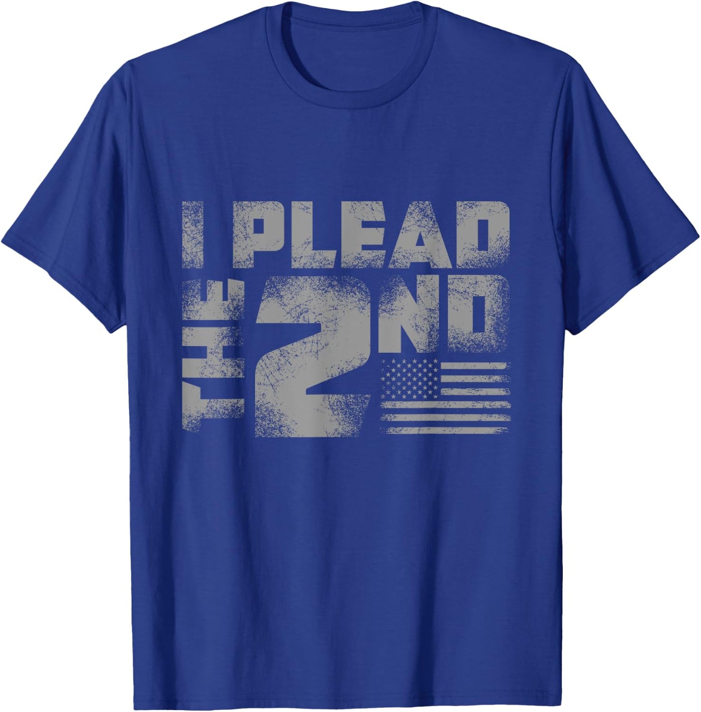 Second Amendment I Plead The 2nd Trump Gun Gift T-Shirt - T-Shirt | Royal