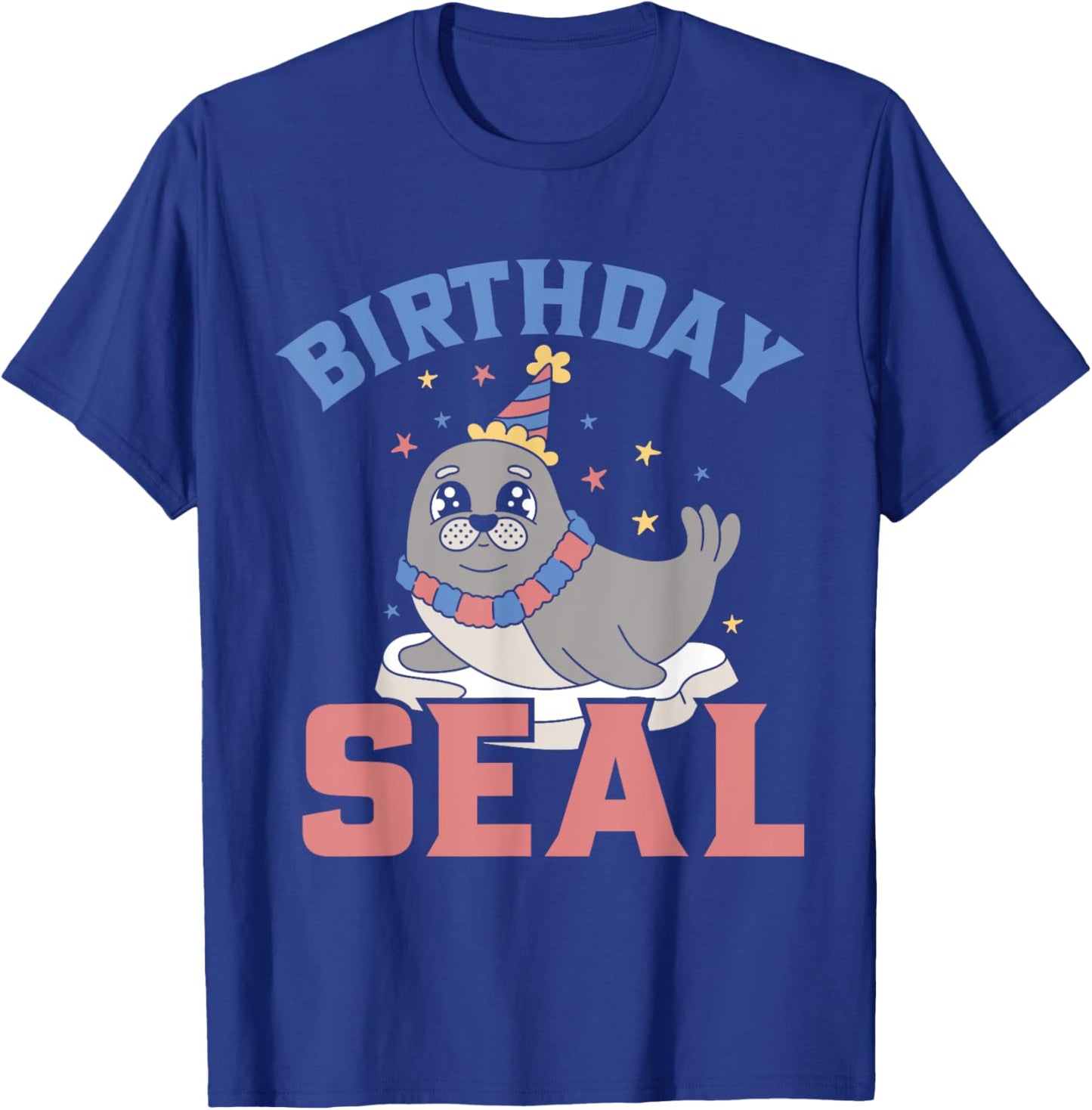 Birthday Seal T-Shirt - T-Shirt | Royal